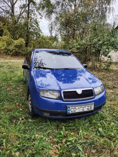 Skoda Fabia 2004 синий - фото 17