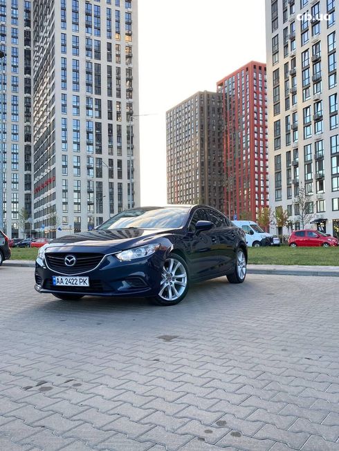 Mazda 6 2016 синий - фото 15