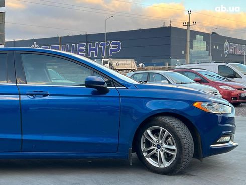 Ford Fusion 2018 синий - фото 10