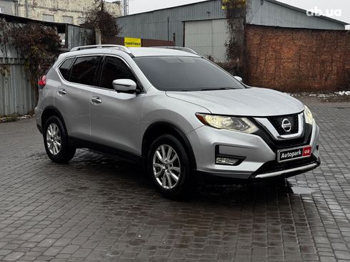 Nissan Rogue 2017 серый - фото 3