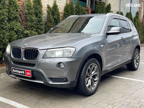 BMW X3 2013 серый - фото 12