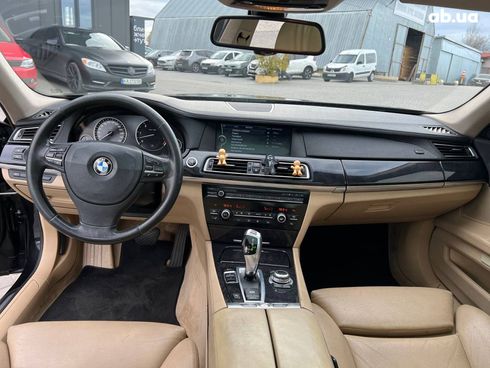 BMW 7 серия 2008 черный - фото 36