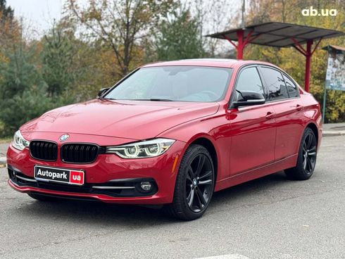 BMW 3 серия 2015 красный - фото 2