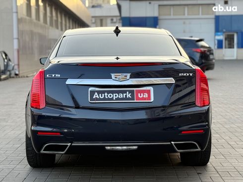 Cadillac CTS 2015 синий - фото 14
