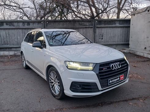 Audi SQ7 2017 белый - фото 3