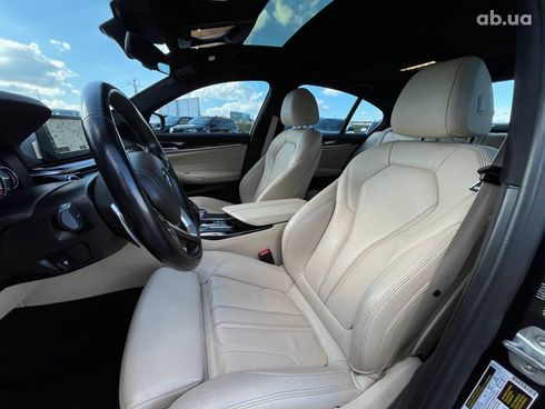 BMW 5 серия 2018 синий - фото 39