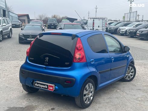Peugeot 107 2011 синий - фото 9