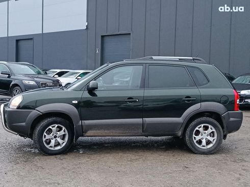 Hyundai Tucson 2008 зеленый - фото 3