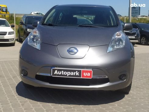 Nissan Leaf 2017 серый - фото 2