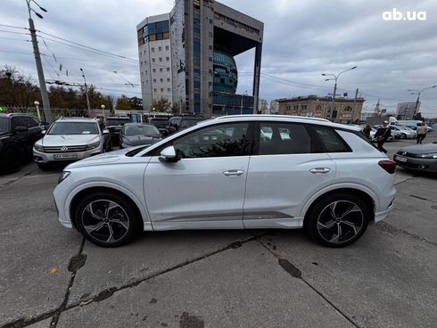 Audi Q4 e-tron 2023 белый - фото 7