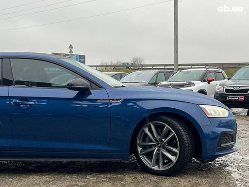 Audi A5 2018 синий - фото 10