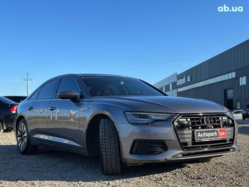 Audi A6 2019 серый - фото 17