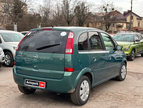 Opel Meriva 2003 зеленый - фото 6