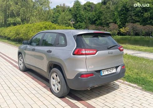 Jeep Cherokee 2017 серый - фото 4