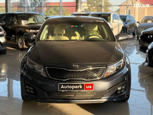 Kia Optima 2014 синий - фото 2