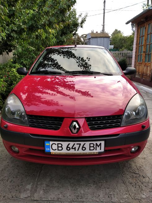 Renault Symbol 2004 красный - фото 2