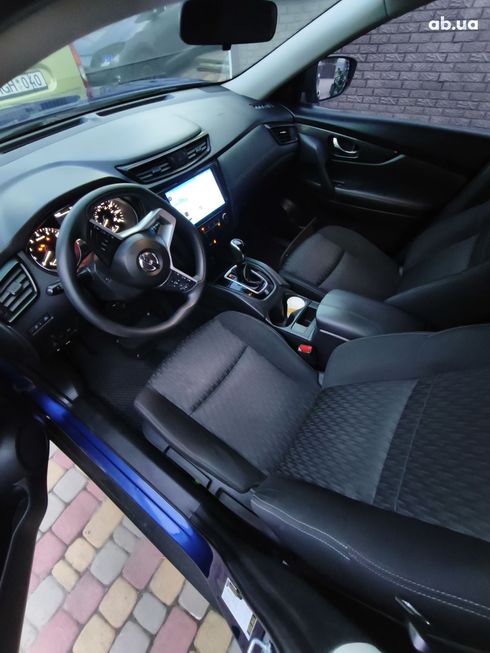 Nissan Rogue 2017 синий - фото 3