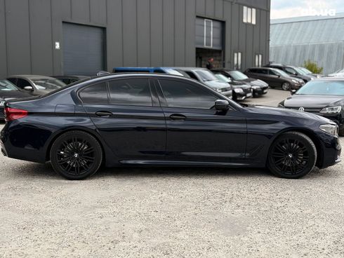BMW 5 серия 2017 синий - фото 11