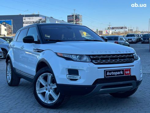 Land Rover Range Rover Evoque 2015 белый - фото 12