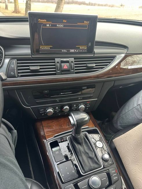 Audi A6 2014 серебристый - фото 5