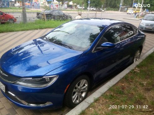 Chrysler 200 2015 синий - фото 3