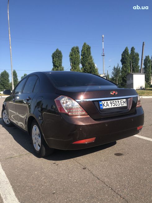 Geely Emgrand 7 2011 коричневый - фото 5