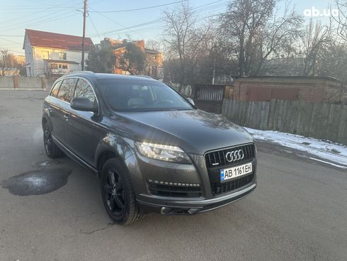 Audi Q7 2015 серый - фото 4