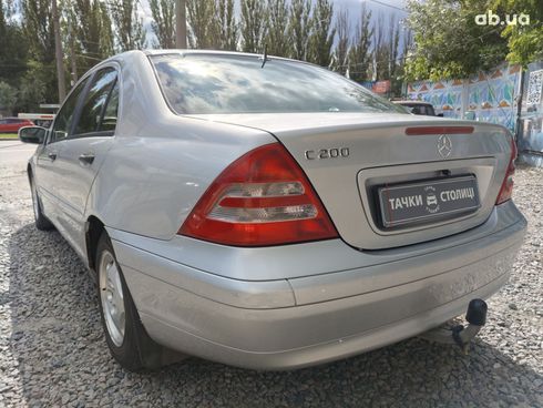 Mercedes-Benz C-Класс 2001 серебристый - фото 6