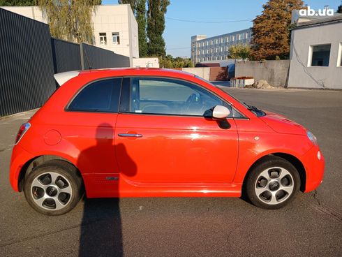 Fiat 500E 2013 оранжевый - фото 11