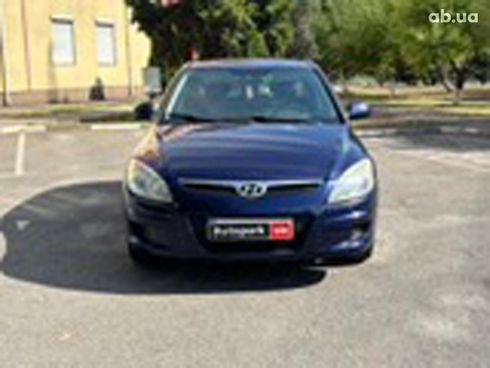 Hyundai i30 2008 синий - фото 7
