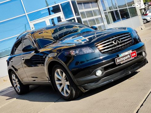 Infiniti fx 35 2004 черный - фото 5