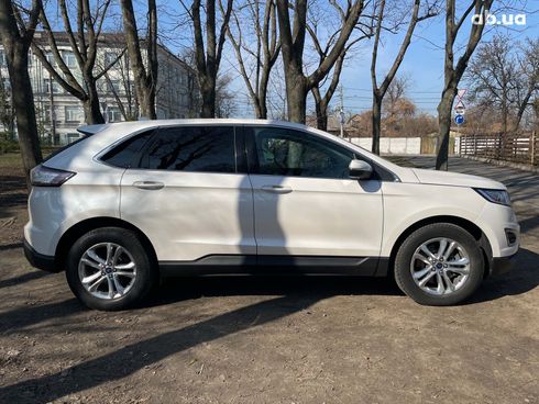 Ford Edge 2018 белый - фото 5