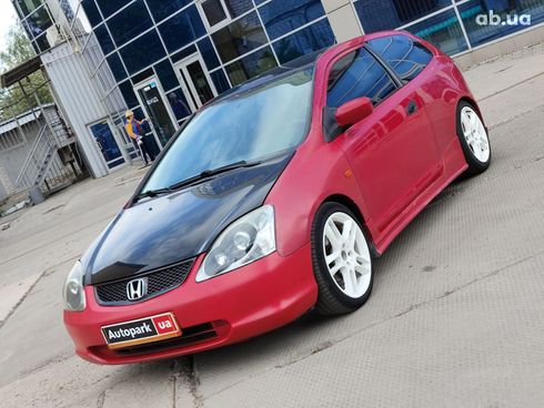Honda Civic 2001 красный - фото 3