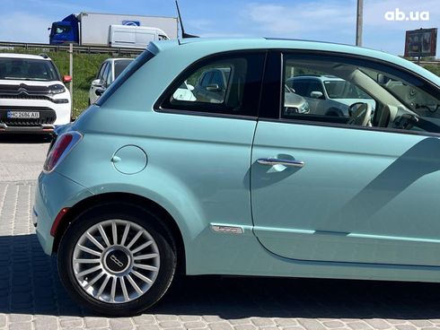 Fiat 500 2017 синий - фото 17