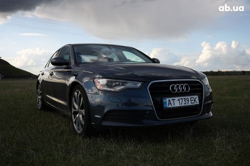 Audi A6 2013 серый - фото 13