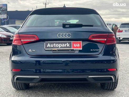 Audi A3 2017 синий - фото 8