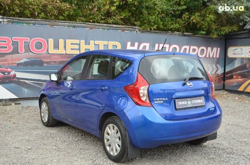 Nissan Versa 2016 синий - фото 7