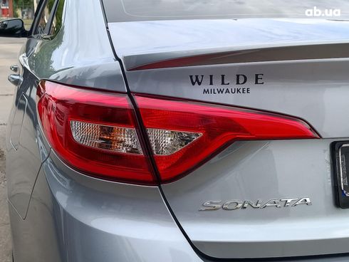 Hyundai Sonata 2015 серый - фото 10