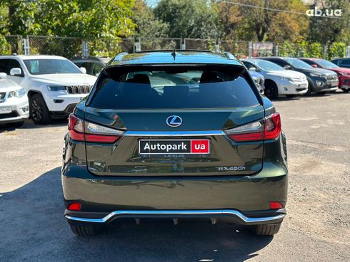Lexus rx 450 h 2019 зеленый - фото 11