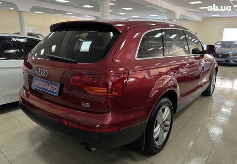 Audi Q7 2008 вишневый - фото 4