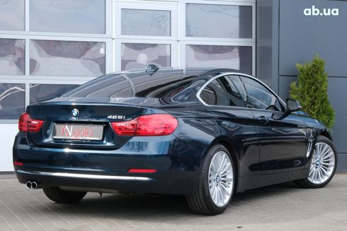 BMW 4 серия 2013 синий - фото 2