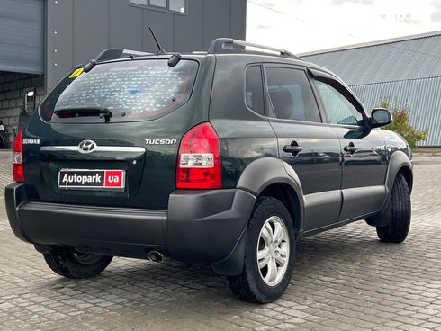 Hyundai Tucson 2007 зеленый - фото 7