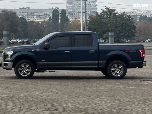 Ford f-150 2016 синий - фото 4