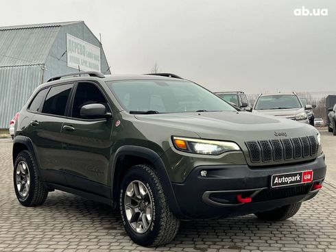 Jeep Cherokee 2018 зеленый - фото 24