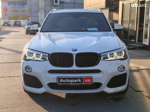BMW X3 2016 белый - фото 4
