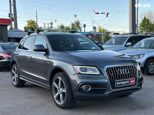 Audi Q5 2015 серый - фото 4