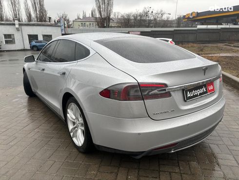 Tesla Model S 2013 серый - фото 3