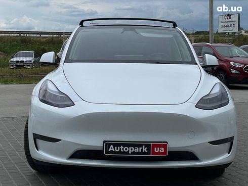 Tesla Model Y 2024 белый - фото 3