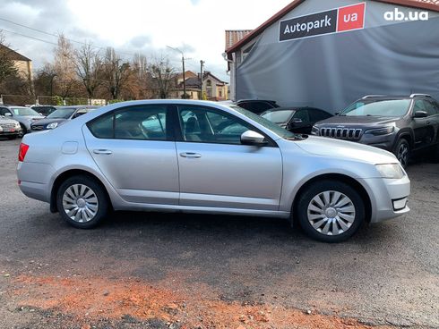 Skoda octavia a7 2014 серый - фото 4