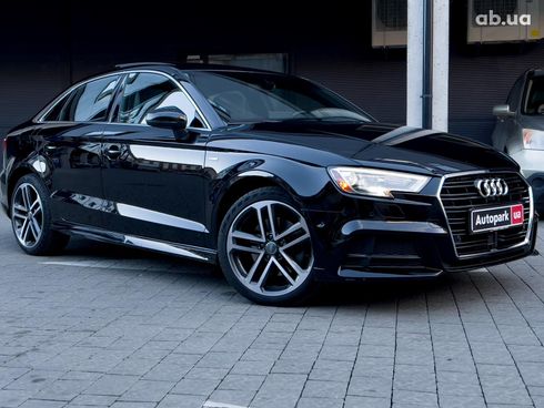 Audi A3 2016 черный - фото 2